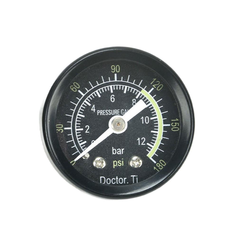 Heavy Duty Industrial Pressure Gauge with Overload Protective Suitable for Air Compressor Accessories and Pneumatic Tool