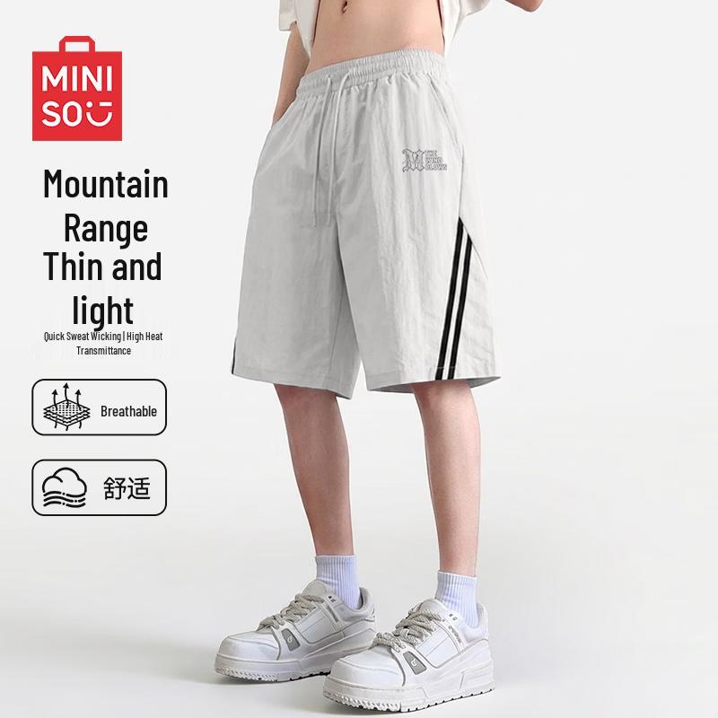 MINISO Men s Summer Deconstructed Casual Shorts XL
