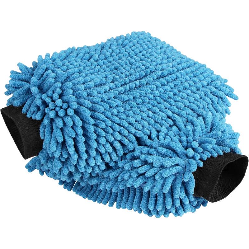 Microfiber Chenille Car Wash Mitt - Anti-Scratch Cleaning & Drying