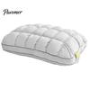 Soft Microfiber Pillows for Side Sleepers Cooling Quilted Puff Pillow, Cloud-Like Bed Down Alternative Relaxing Cloud Sleep Fluffy Pillow Back Stomach