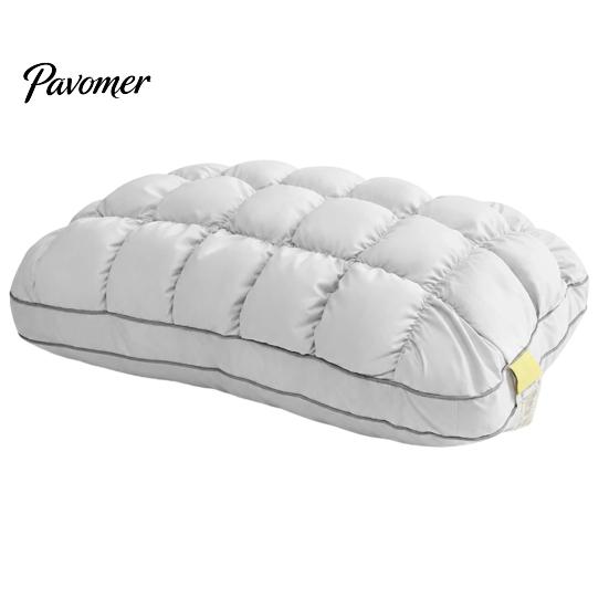 Soft Microfiber Pillows for Side Sleepers Cooling Quilted Puff Pillow, Cloud-Like Bed Down Alternative Relaxing Cloud Sleep Fluffy Pillow Back Stomach