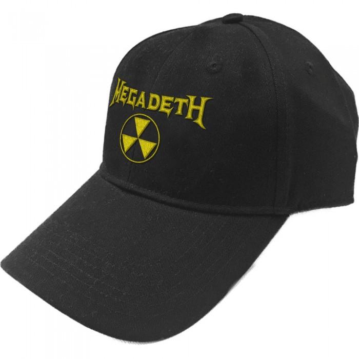 Megadeth Unisex Adult Hazard Symbol Logo Baseball Cap