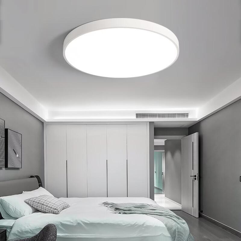 

Ultra-thin LED Ceiling Light with 3-Color Dimming