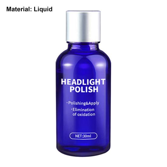 10ml/30ml Car Light Repair Liquid Quick Dissolve Swirl Removing Efficient Car Light Scratch Repair Fluid for Truck