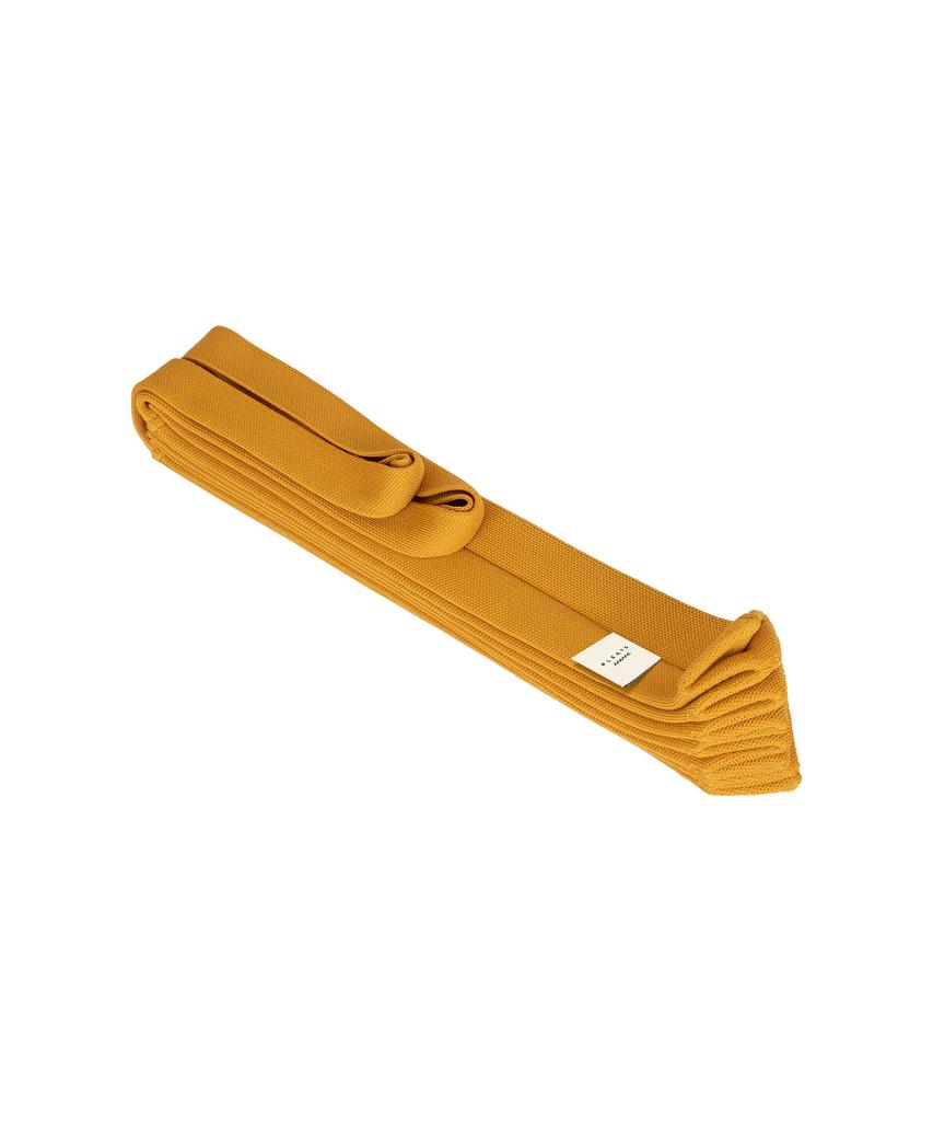Pleatsmama Tote Bag Jacquard Mustard
