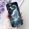 For Motorola Moto G85 Case Silicone Cute Cat Fashion Flowers Painted Back Cover For Motorola G85 Moto G85 Phone Case XT2427-3