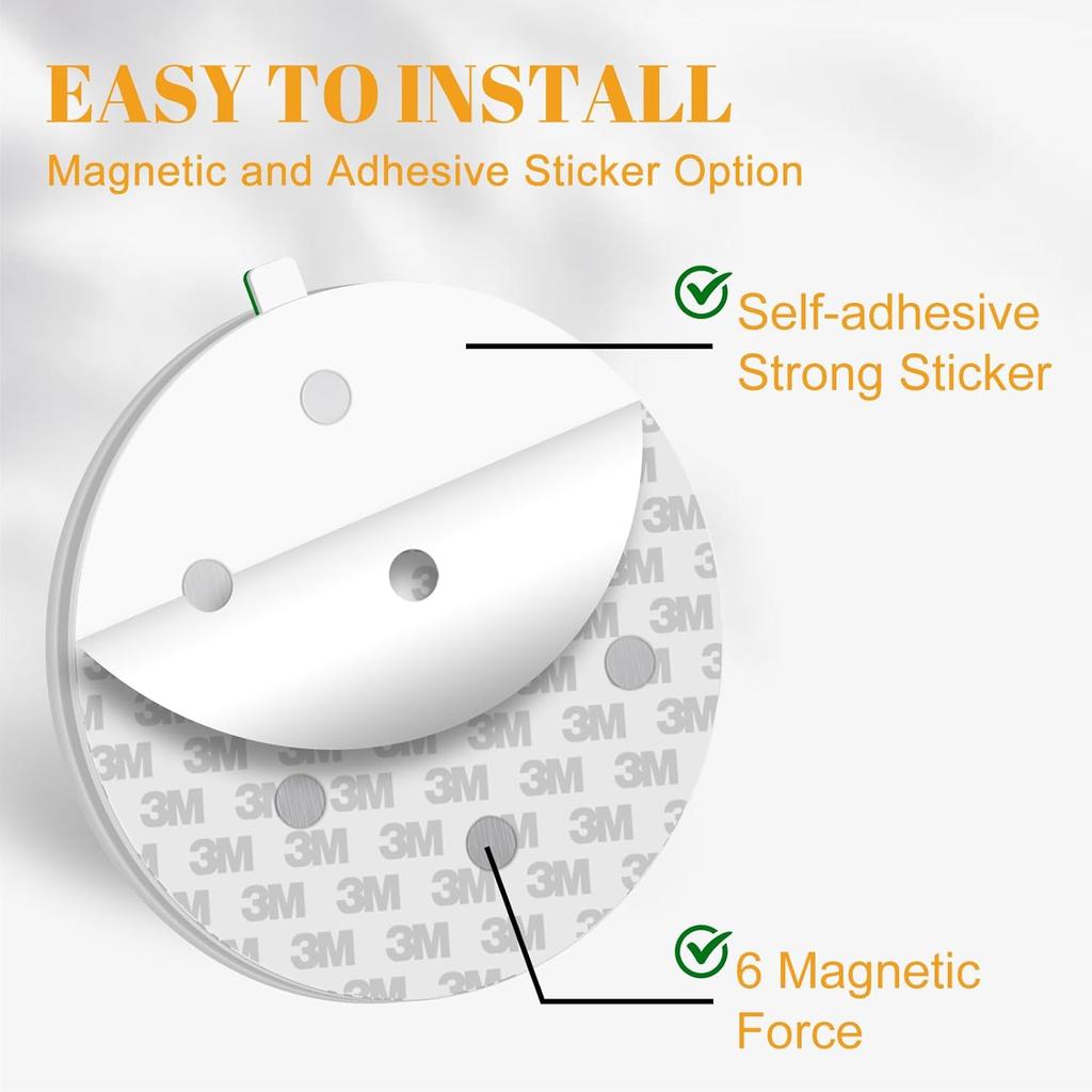 Office Door Sign- Do Not Disturb/Out of Office/Please Knock/In a Meeting/Working Remotely/Back Soon, Rotating Privacy Door Sign Conference, 6 Inch,