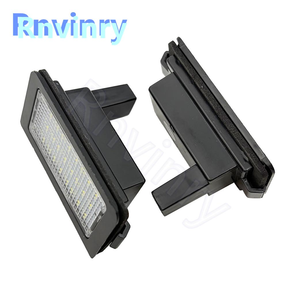 License Plate Lights For BMW E38 1995-2001 Number Plate Lamps 63268352424 Car Tail White Light