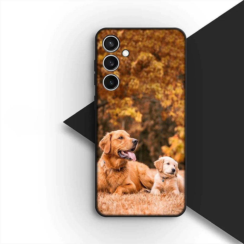 Casing for Apple iPhone 16 14 15 Plus 11 Pro Max 16E ProMax + 16Plus 15+ 14+ Phone Cover Protective Case Golden Retriever Dog