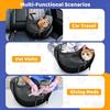 Marsupio Trasportino per Cani a Mani Libere Rete Traspirante Borsa a Spalla da Viaggio per Cani Piccoli Gatti