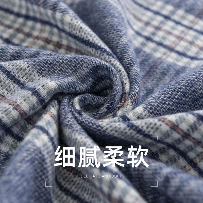 New Street Ladies Commuter Versatile Scarf Shawl Dual-purpose Tassel Extended Imitation Cashmere Scarf