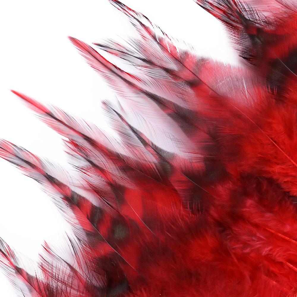 1Meter Natural Rooster Saddle Feathers Trim Fringe 4-6 Inches for Crafts Carnival Party Sewing Clothing Cock Plumes Decoration