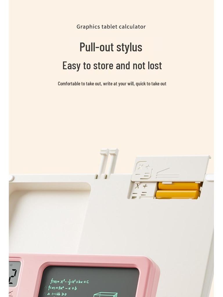 Voice-Activated Handwriting Tablet: Multifunction Desktop Calculator & Memo Pad with Large Screen