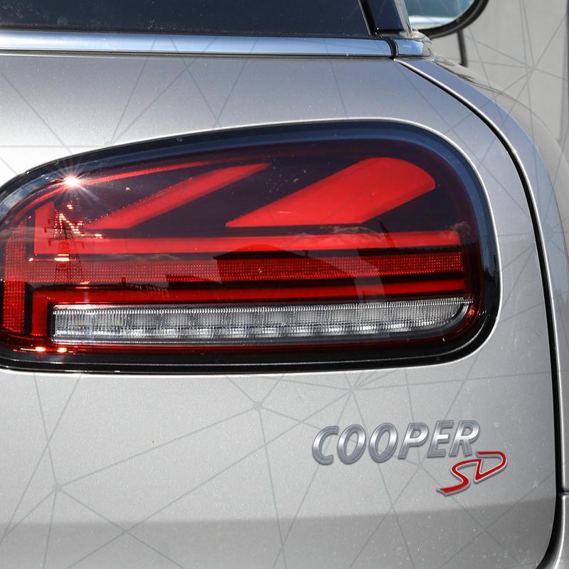 3D Auto Metal Cooper S SD Badge Car Rear Trunk Emblem Sticker LOGO Decor For Mini Cooper ONE Clubman Paceman JCW R56 R58 R59 F60