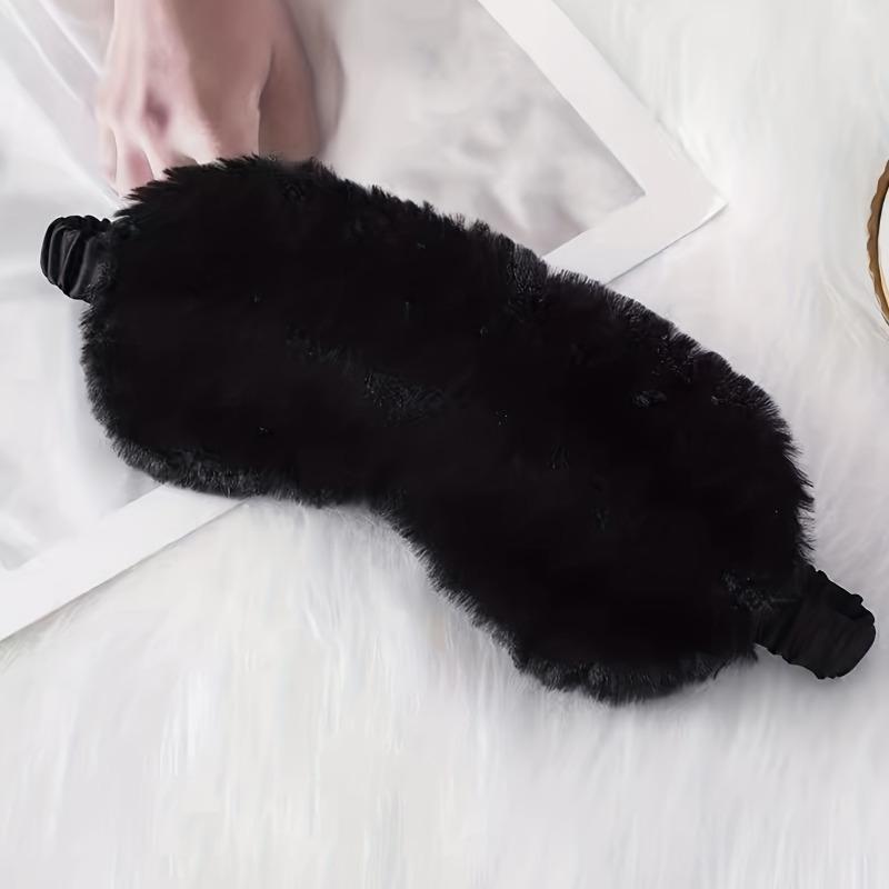 1pc Super Soft, Skin Friendly Plush Eye Mask for Sleep and Fatigue Relief - No Electricity, Relaxation and Better Sleep Blackout