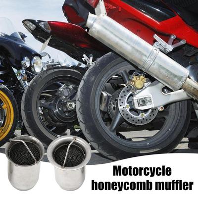 51/60mm Motorradrohr SC Auspuff mit DB-Killer Motorrad Auspuffrohr Schalldämpfer Kohlefaser GP-Projekt Auspuffrohr Dropship