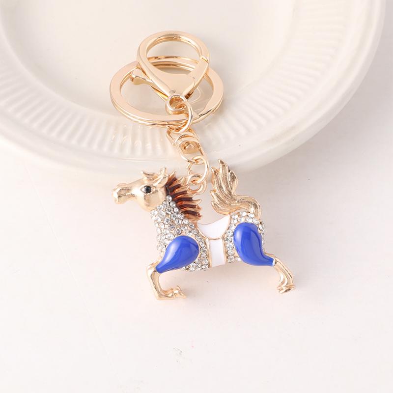

Модный Металлический Брелок-Подвеска Со Стразами в Виде Лошади Пони Для Женщин Мужчин Зодиак Лошадь Брелок для Ключей Автомобиля Украшение для Рюкзака Украшения Новогодний Подарок A7