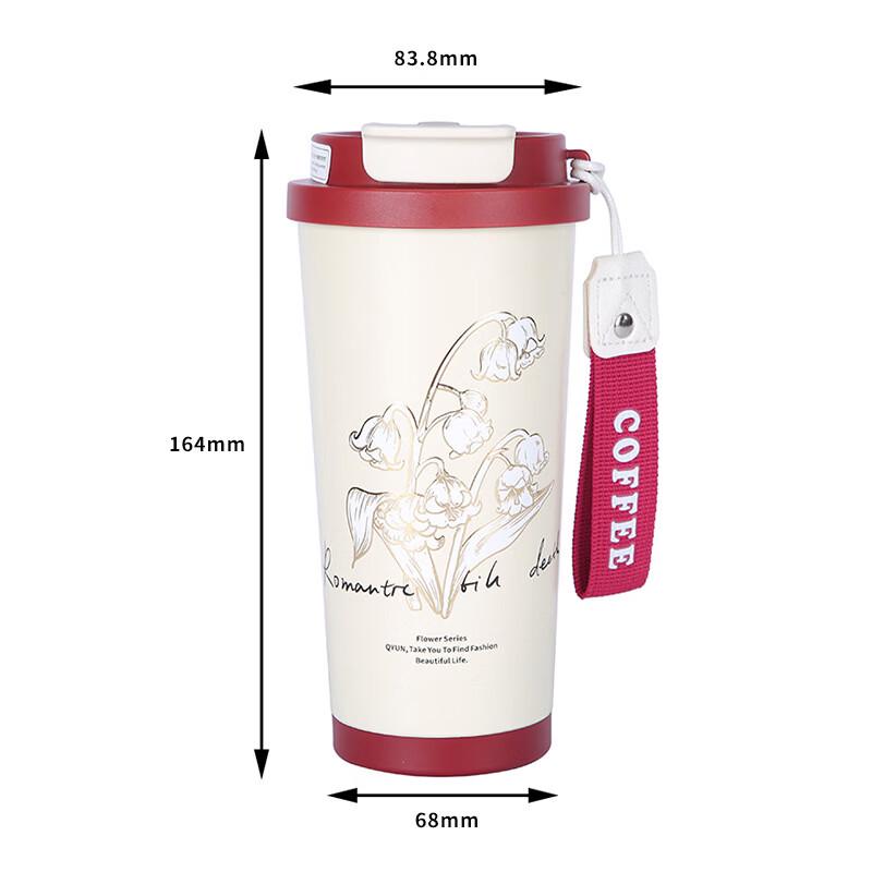 

Shangqi Portable 304 Stainless Steel Insulated Straw Water Bottle