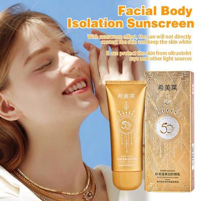 50g Gesichts Körper Sonnencreme Bleaching Sonnen Creme Sonnencreme Öl-Control Anti-aging Körper Haut Gesicht Mo R1G2
