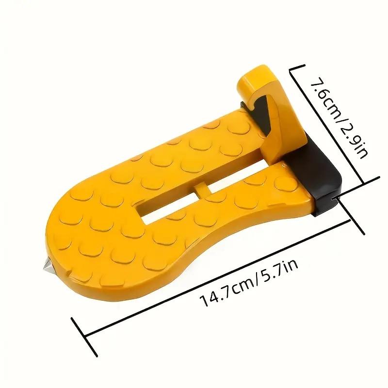 1 шт. Складная подножка на дверь автомобиля, прочное металлическое крепление для легкого доступа к крыше. Универсальная посадка для большинства транспортных средств.