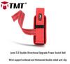 TMT Wrist Wraps & Grip Straps for Men - Non-Slip Powerlifting & Fitness Gloves for Weightlifting & Pull-Ups