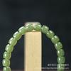 Hetian Jade Barrel Beads Bracelet, 8mm Vajra Bodhi, DIY Wenwan Accessories