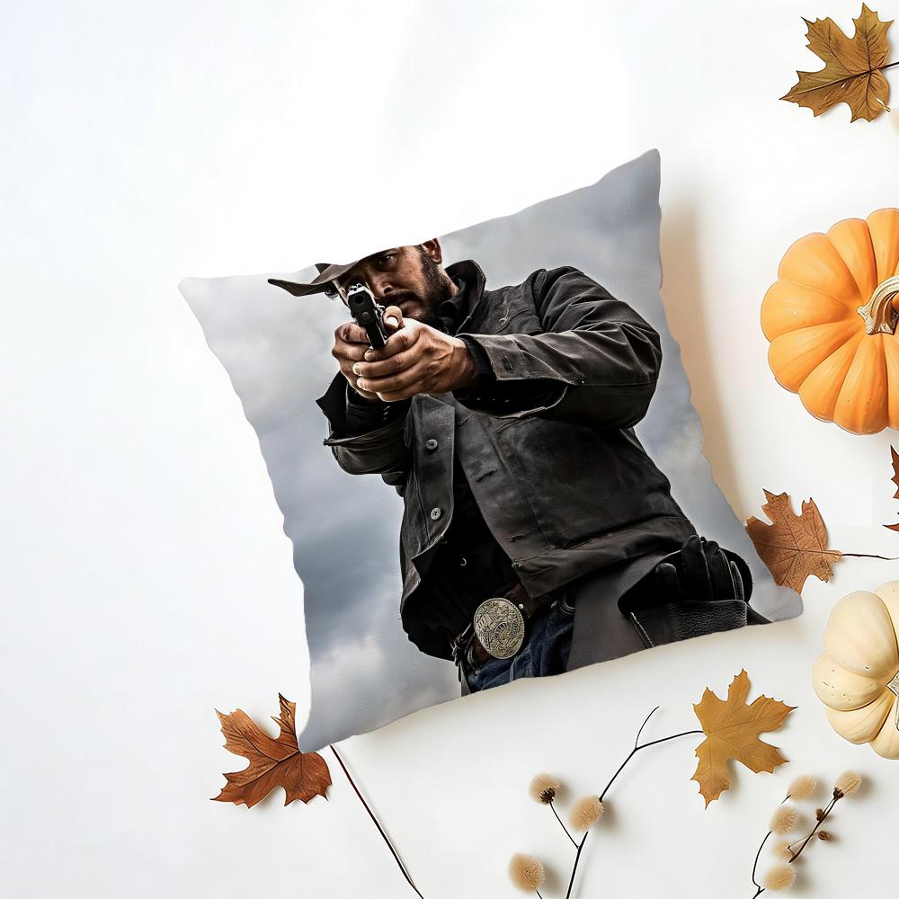 RRip Wheeler Cushion Cover Washable Linen Pillowcase Soft for Daily Sofa Bed Home Room Decor