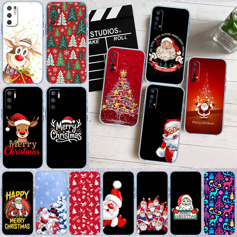 RT16 Merry Christmas Deer Gift Case for Motorola E7 G6 G7 G8 G9 Plus Power Play G10 G20 G04 E30 E40 E22 E20 E13 E15 G22 G23 G05 G75 G35 G55