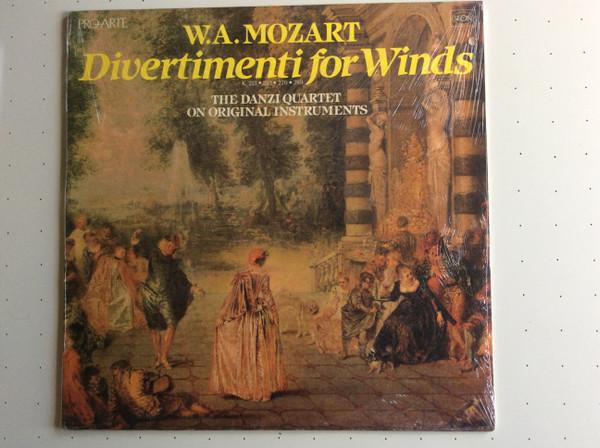 

LP Record W.A. MOZART THE DANZI QUINTET Divertimenti For Winds PAL1049 Pro Arte 1981 US Classical Used