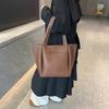 Niche Petal Design Bucket Bag New Women's Handbag Elegant Large Capacity Shoulder Messenger Bag