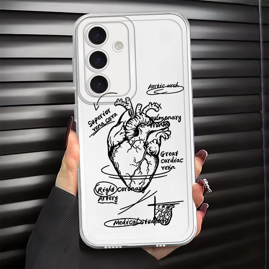 

Case for Samsung Galaxy A57 A25 A51 A55 A56 A14 A16 A52 A34 A35 A36 A37 A54 A15 A52 A17 A26 A24 Phone Cover Cartoon Heart Galaxy A53 5G