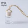 Car Aroma Pendant Diffuser | 10ml & 8ml Empty Bottle for Essential Oils