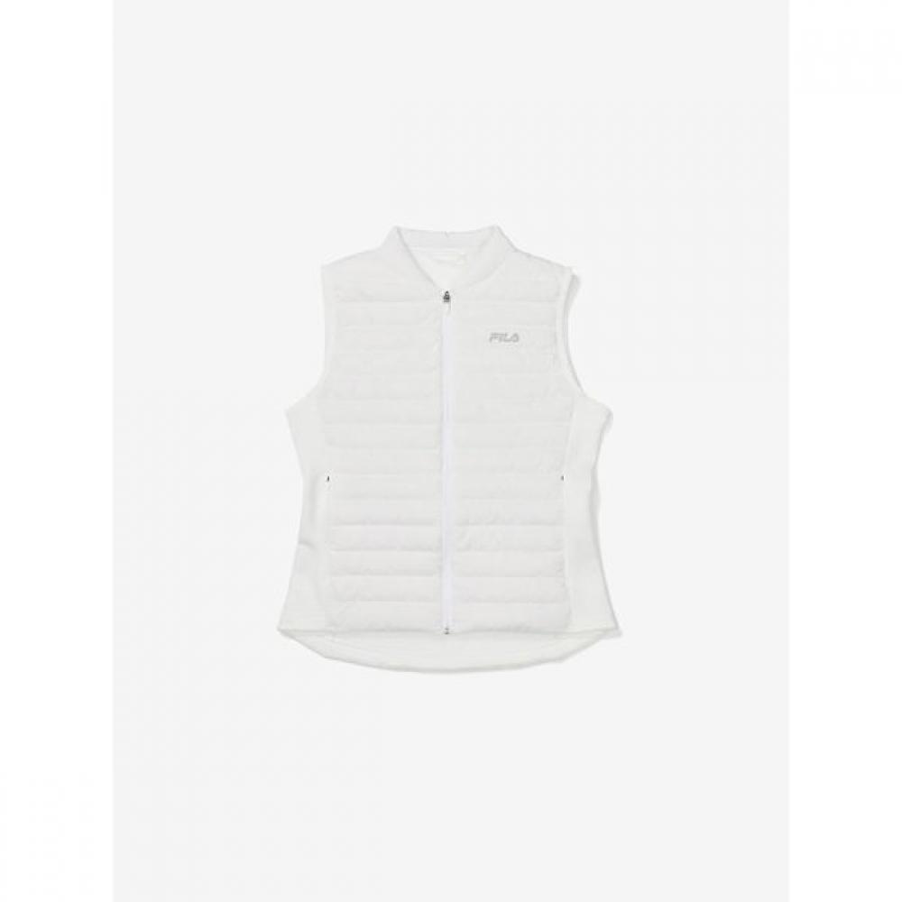 Fila Colete Leve Híbrido Acolchoado com Penugem Tecido
