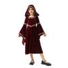 Halloween Children's Costume Vintage Court Children's Costume Witch Little Red Riding Hood Medieval Renaissance Girl's Dress
