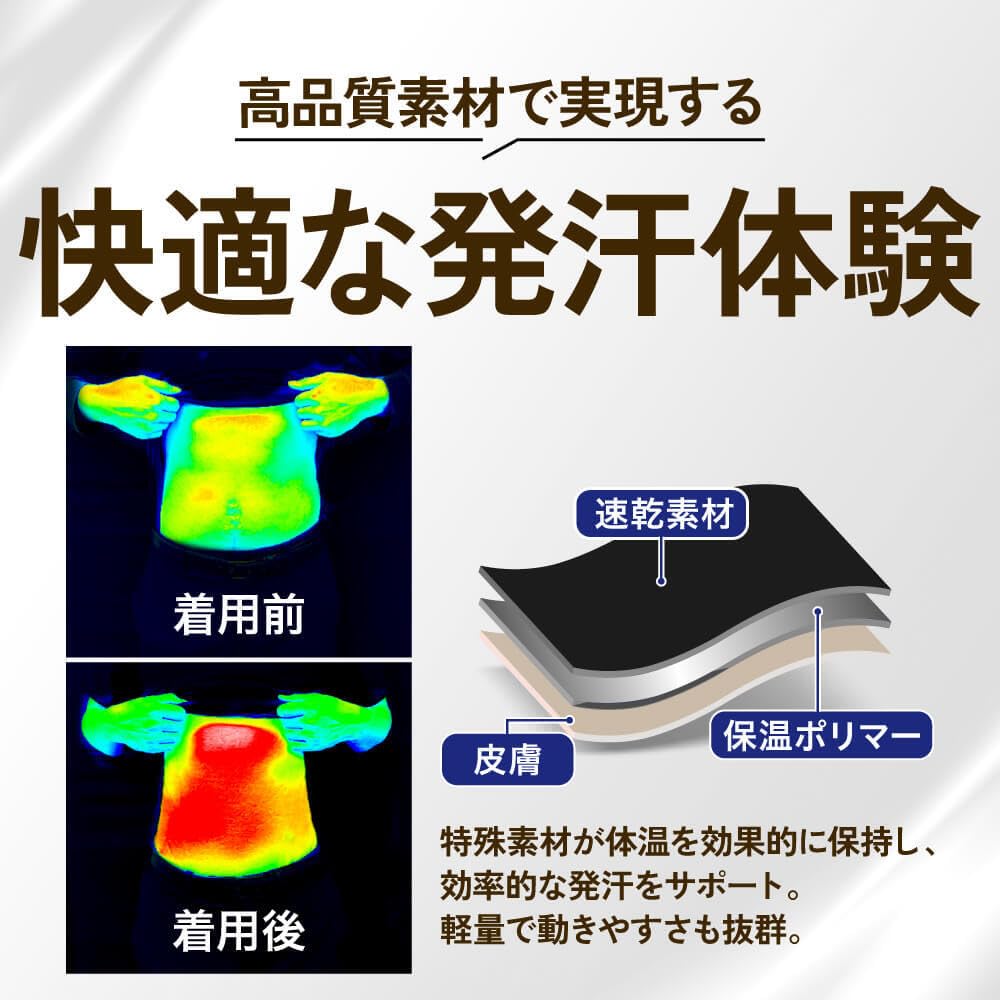 HEATTRAP Sauna Shirt for Explosive Official Heattrap Sauna Sauna Single Increases Calorie Improves and Dieting Card Sweating, Shirt, Shirt,