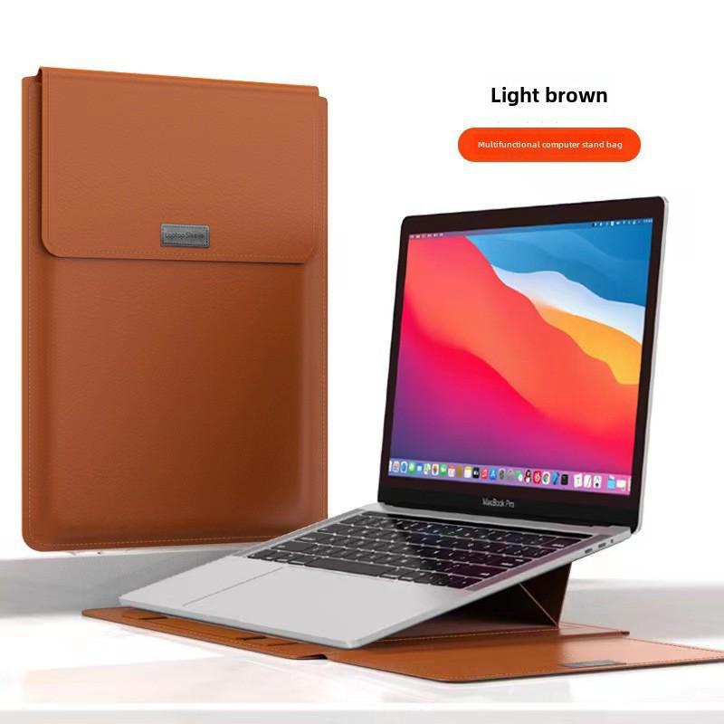 Protective Leather Stand Bag for Apple 13” & Huawei 14”/16” Laptops