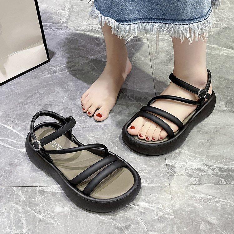 Evening Style Platform Heel Sandals