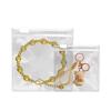 Clear PVC Zipper Bag for Anti-Oxidation Jewelry Storage: Self-Sealing Design for Wenwan Beads and Bracelets.