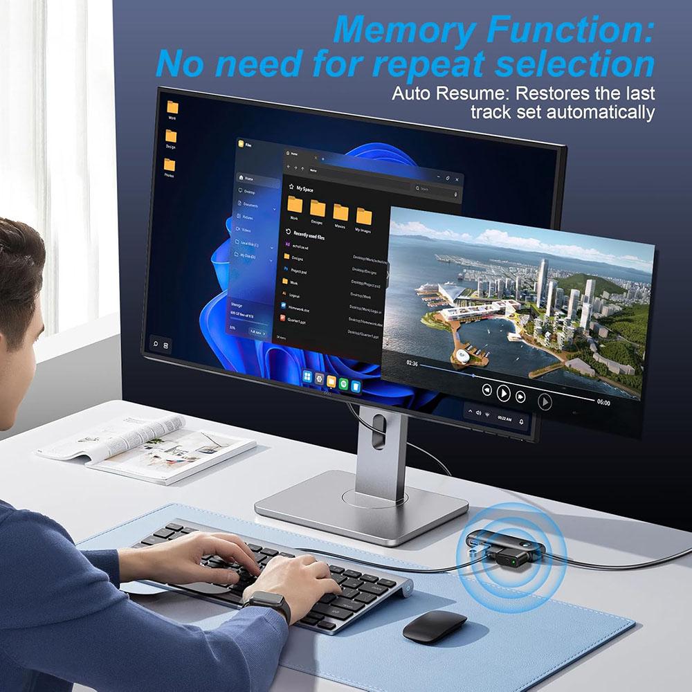 

New Plug & Play Mouse Jiggler USB Mouse Mover Keep System Active from entering sleep