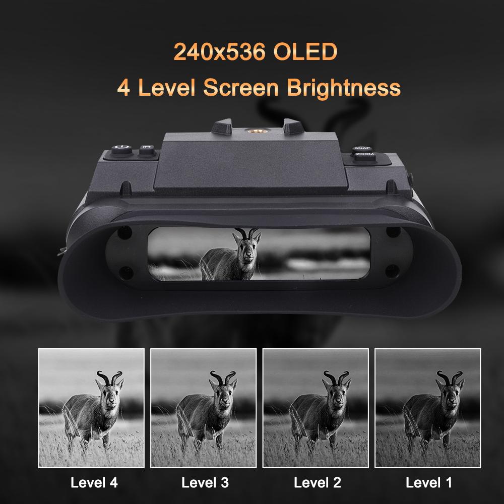 G1 Helm Nachtsichtgerät NV Fernglas 1920x1080P 940nm IR Kopfmontage Okular Infrarot Airsoft Nachtsichtgerät