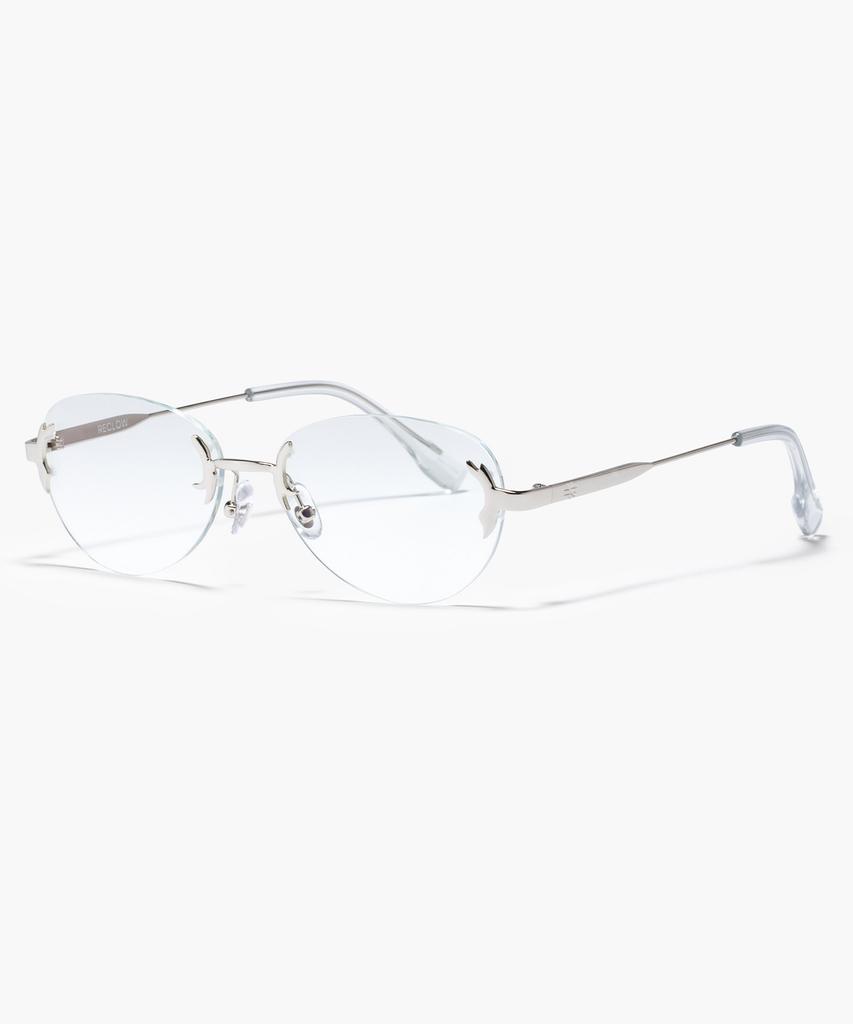 Likkeullou Rc Bobo Blue Light Glasses Silver