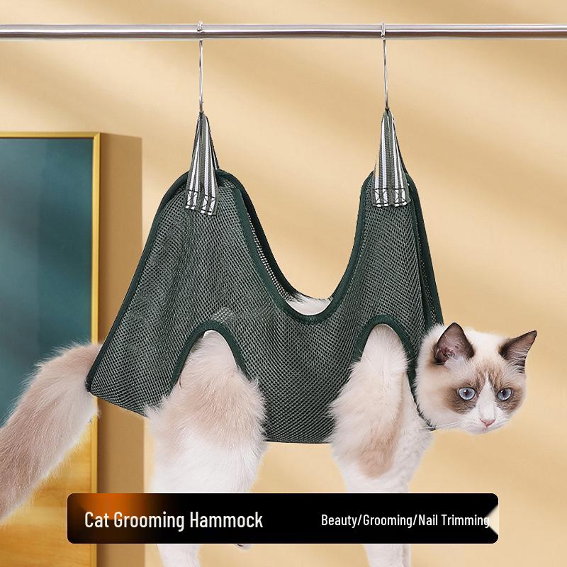 Foldable Cat Hammock with Suction Cup for Window Sill