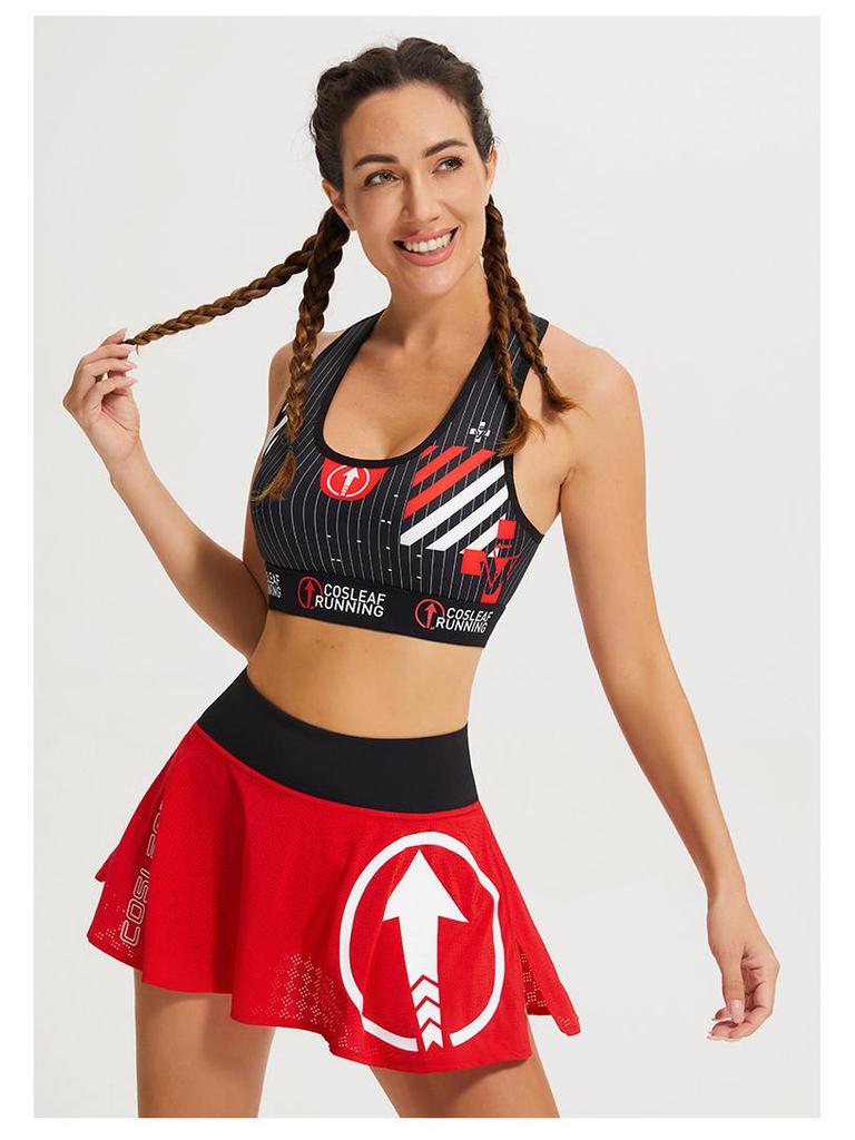 Women's High Impact Shockproof Sports Bra for Running and Fitness