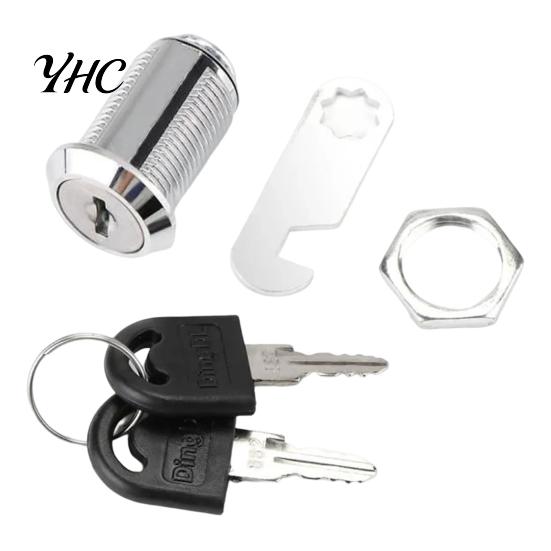 Wide Application Cam Lock File Cabinet Rust Resistant Easy To Install Sturdy Simple Operation Anti-theft Zinc Alloy Single-opening Home Supply