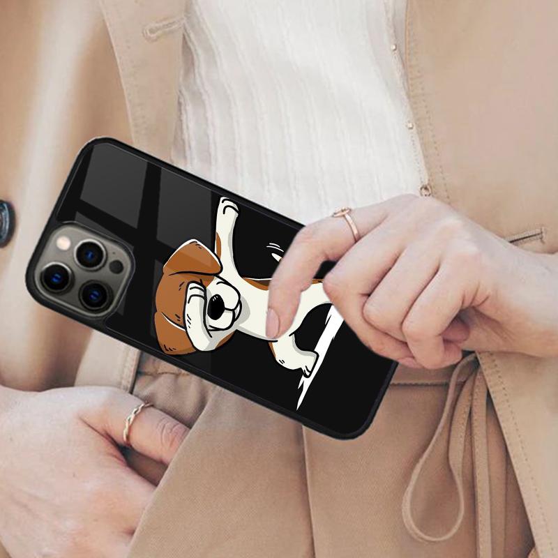 The Beagles Funny Cartoon Dog Magnetic Phone Case For APPLE iPhone 17 Air 16 14 13 12 Pro Max 15 Plus Wireless MagSafe Cover