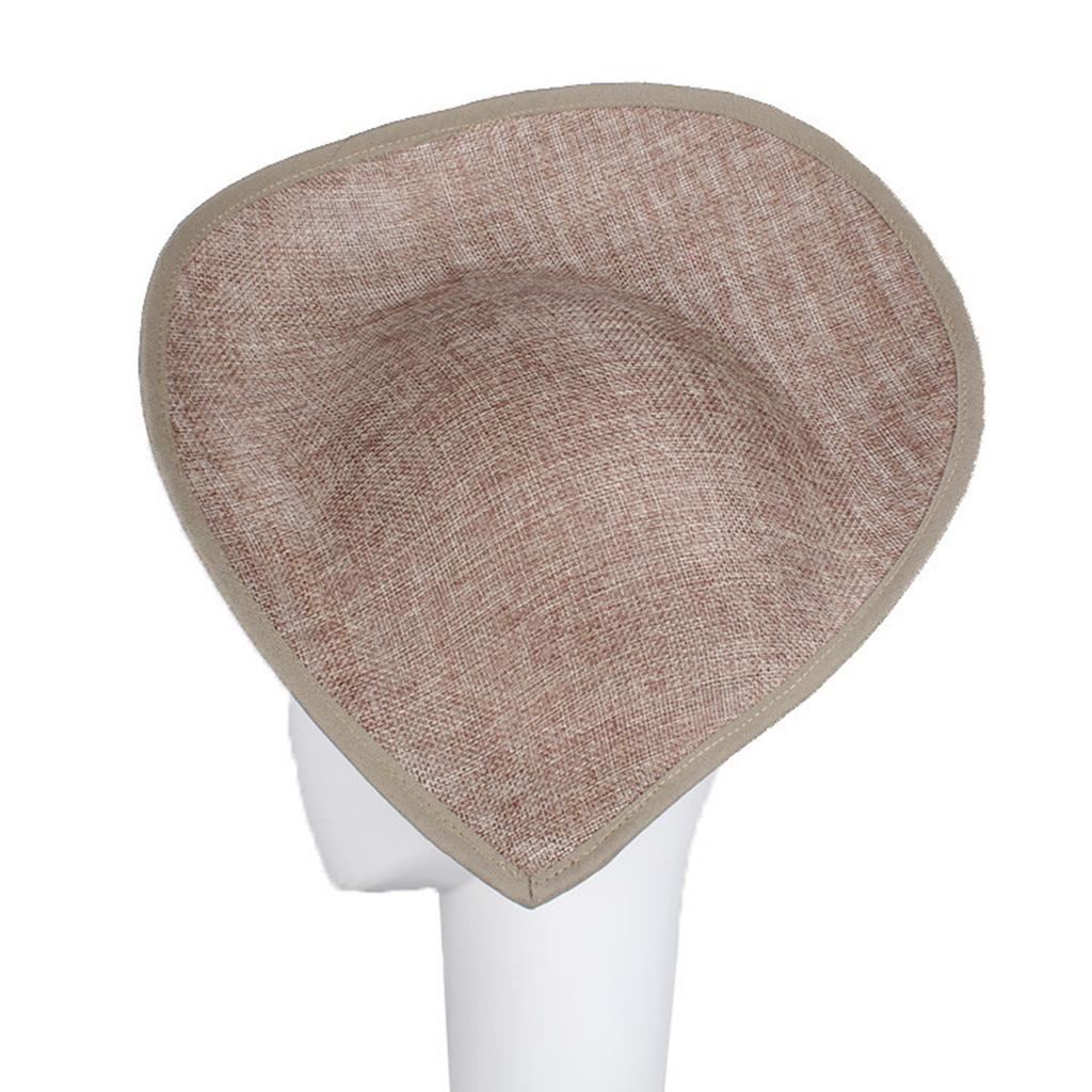 Fascinator Base Saucer DIY Teardrop Sinamay Hat Base Sinamay Saucer Upturned Brim Hat Base Sinamay Base Millinery Base