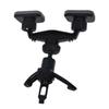 New Car Holder For Mobile Phone Holder Car Air Vent Clip Mount Cell Phone Stand Dual Magnetic Support For X Iaomi H Uawei L G