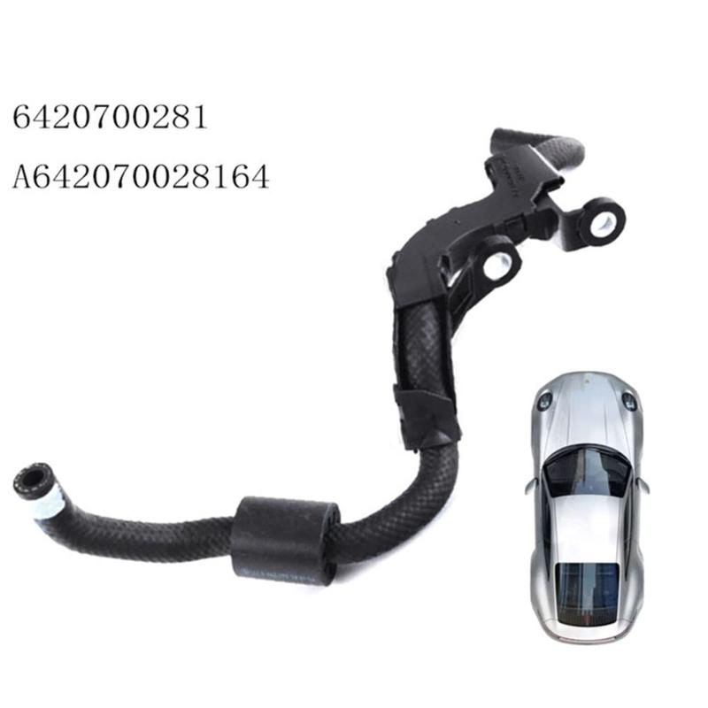 Car Heavy Duty Fuel Line Hose for W164 GL350 Models High Pressure Resistance Plastic Material A642070028164 A6420700281