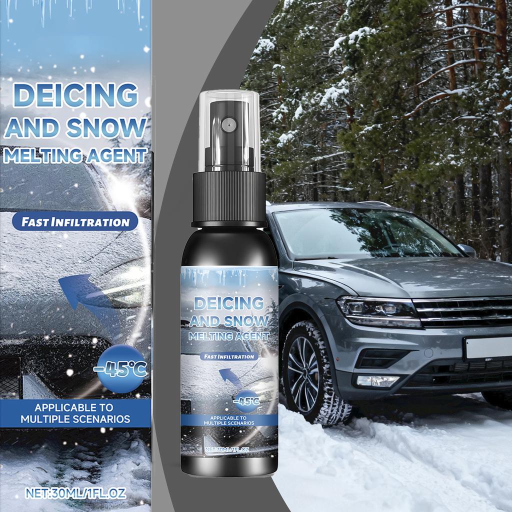 Rear View Mirror Deicing Agent  Rear View Mirror Deicing Spray  Automobile Glass Antifreeze Spray  Rear View Mirror Defroster  30ml