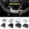 Für AMG Logo Lenkrad Aufkleber Auto Emblem Abdeckung Innenraum Aufkleber Decal Für AMG Mercedes Benz GLC GLA W204 W205 W212 W213